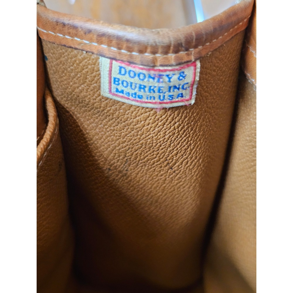 Dooney & Bourke All Weather Leather Vintage Satchel AWL - Picture 3 of 13